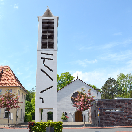 Kirche Westersteder vorne